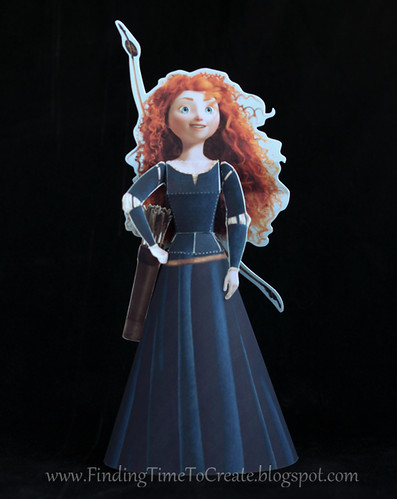 Merida 3D Paper Doll
