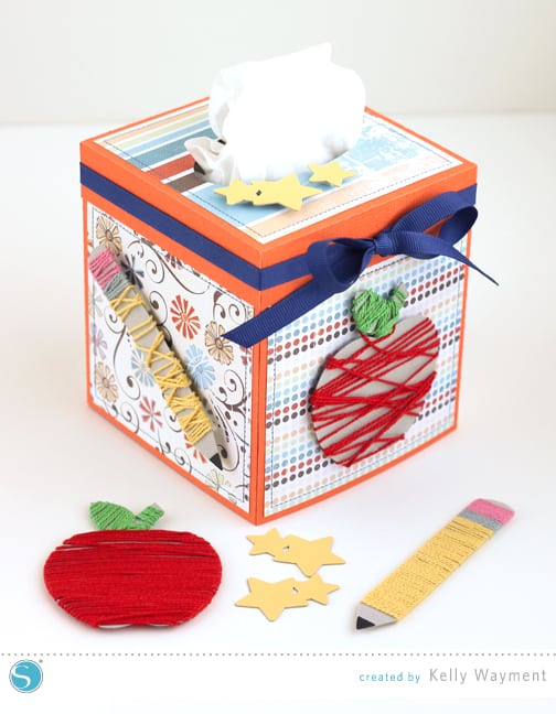 School Tissue Box