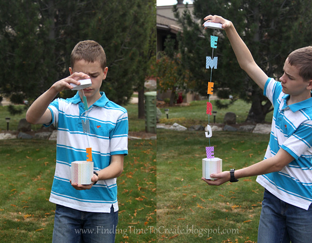 School project with Silhouette 3