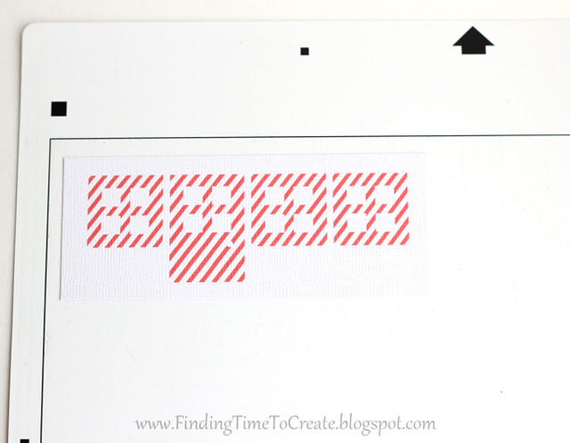 House Ornaments - print on adhesive cardstock