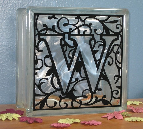 Fuzzy Vinyl Monogram Tutorial