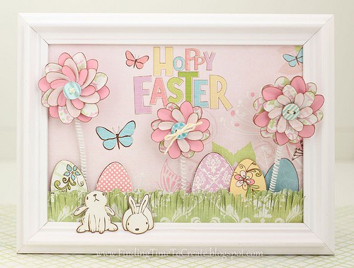Hoppy Easter Framed Art