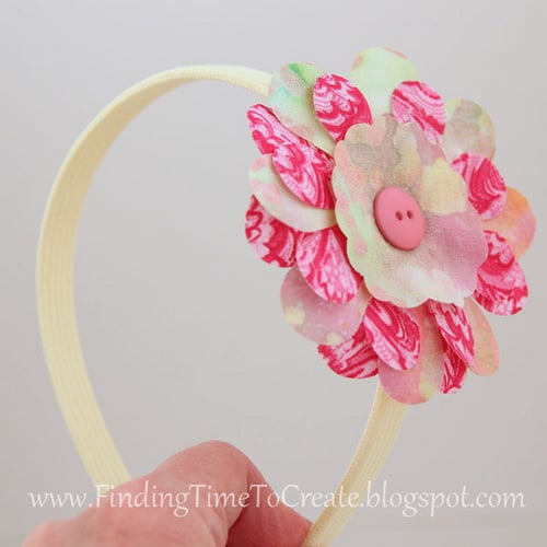 Fabric Flowers!