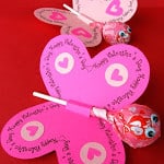 Valentine Suckers with Custom Text