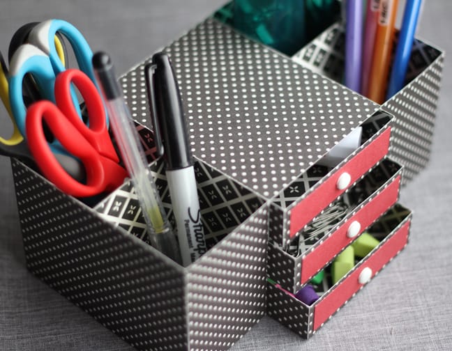 Desk organizer - Finding Time To Create