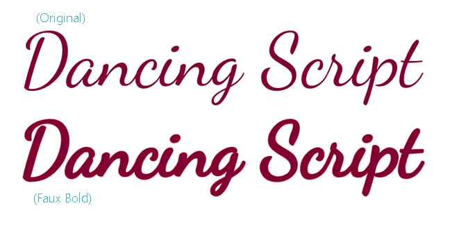 Script Fonts - Adjust in Silhouette Studio