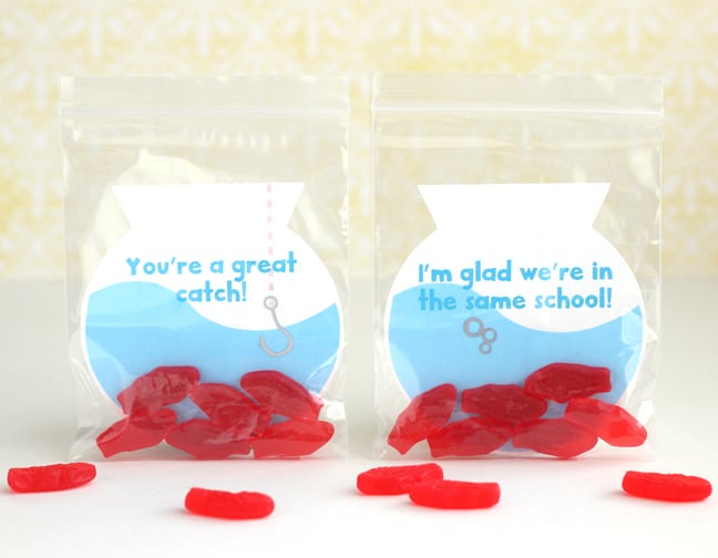 Fishy Valentines - Print and Cut - Finding Time To Create