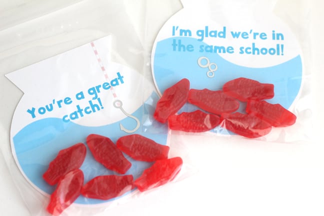 Fishy Valentines - Print and Cut - Finding Time To Create