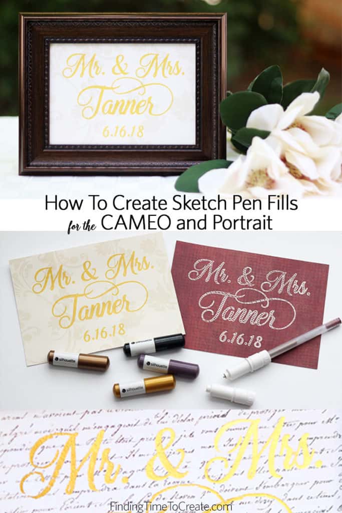 How to Create Sketch Pen Fills in Silhouette Studio