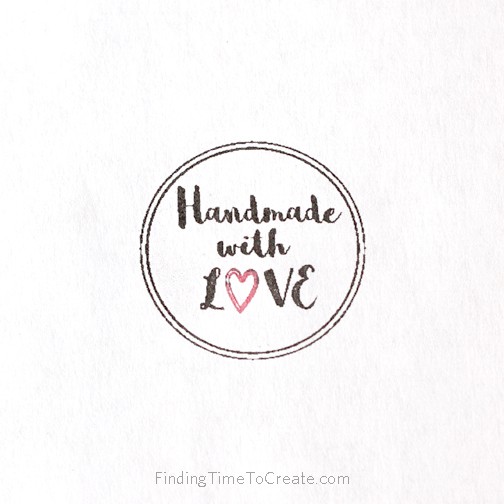 Mint multi color stamp - Finding Time To Create