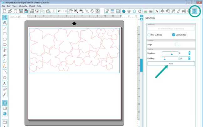Fall Flowers and Nesting Tutorial - Finding Time To Create