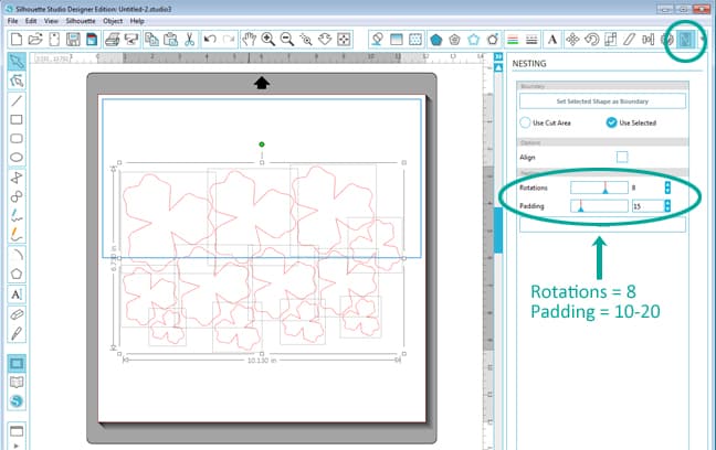 Fall Flowers and Nesting Tutorial - Finding Time To Create