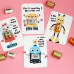 Become a Print & Cut Pro with Handmade Robot Valentines