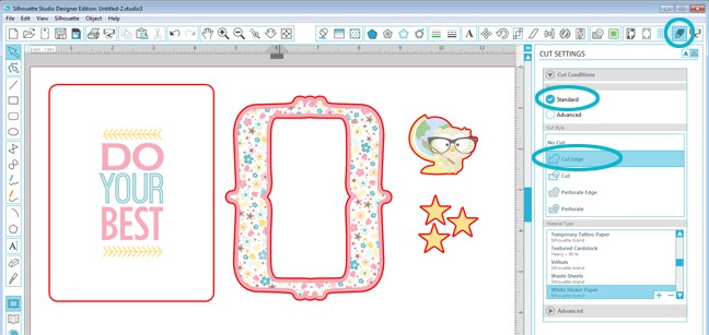 Student Owl Card - Print and Cut Tutorial for Silhouette Studio