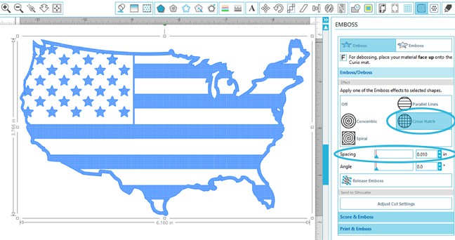 Curio Emboss Effects Tutorial