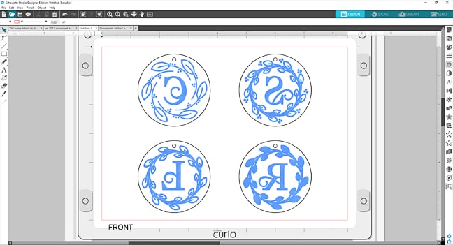 Try Etching Acrylic with Silhouette Curio