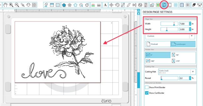 Metal stipple with Silhouette Curio | FInding Time To Create
