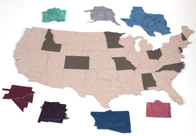 Map Decor - Finding Time To Create