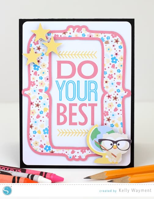 Student Owl Card - Print and Cut Tutorial for Silhouette Studio